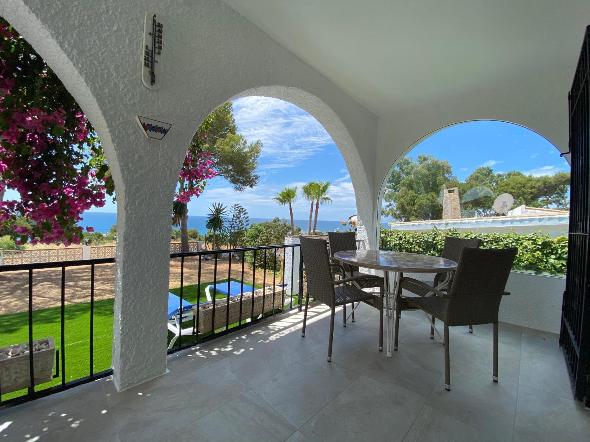 Independent Villa Beach House El Bosque La Cala De Mijas Exterior photo